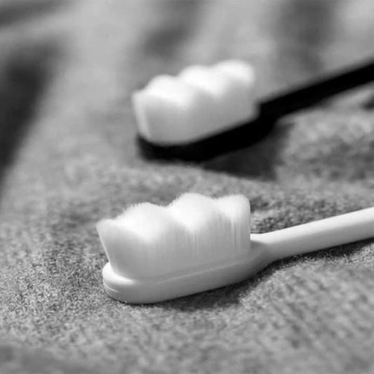 Ultra soft microfiber tooth brush